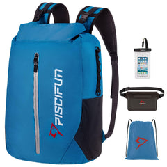 Piscifun front view roll-top closed showing secure waterproof protection