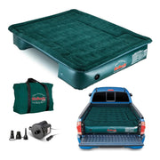 Pittman Outdoors front view of green AirBedz Lite showing fit and coverage