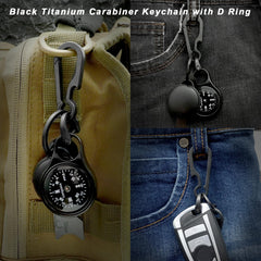 PJYTAC bottle opener detail illustrating easy-open convenience on the carabiner