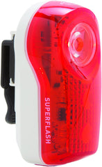 Planet Bike Superflash side profile highlighting slim, lightweight design benefit