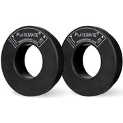 PlateMate front view showing donut shape and magnetic surface for secure microloading