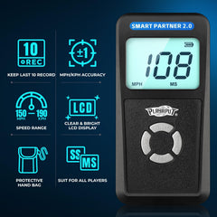 PLAYAPUT radar large LCD close-up for easy viewing in bright conditions