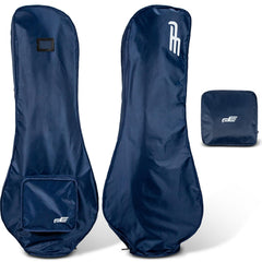 PLAYEAGLE front view navy rain cover showing full-wrap protection benefit