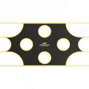 PodiuMax front view target net showing 10 scoring zones for focused shooting practice