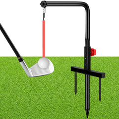 Poen front view trainer showing solid iron frame and stability for consistent practice