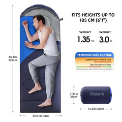 poimerk open flat inside view showing roomy interior and lining comfort