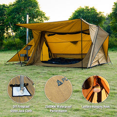 POMOLY side door and vestibule providing protected gear storage