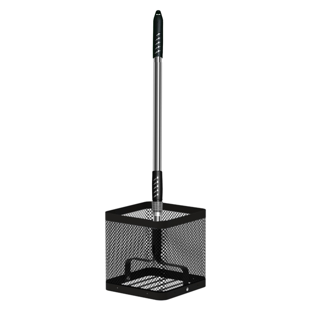 PONGBOT front view of ball picker showing compact storage and fast cleanup