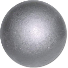 PORT A PIT shot put front view showing cast-iron finish and competition-ready design