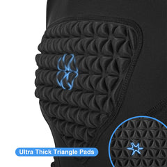PORTEC close-up of EVA foam pads showing impact absorption and lightweight design