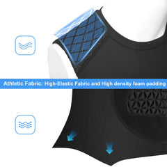 PORTEC side mesh panel detail promoting breathability and cooler play