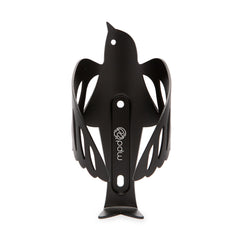 Portland Design Works Sparrow Cage front view showing sleek black profile and lightweight design