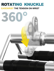 POWER GUIDANCE V handle with rotation angled view reducing wrist strain