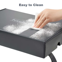 Powerber EVA base edge showing firm stable support for the bar