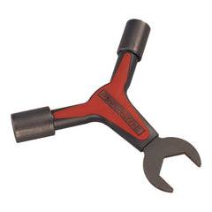 Powerdyne Y3 skate tool front view showing sockets and ergonomic grip for quick adjustments