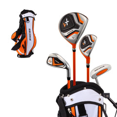 Precise X7 front packaging showing orange junior set and quick-shipping benefit