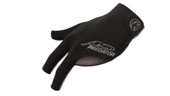 Predator glove front packaging showing black and gray design and size