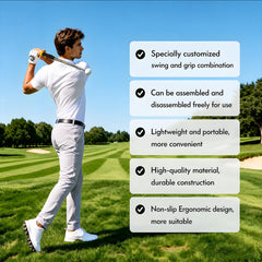 Prennaxi weighted head detail and shaft flex, trains proper sequencing and tempo