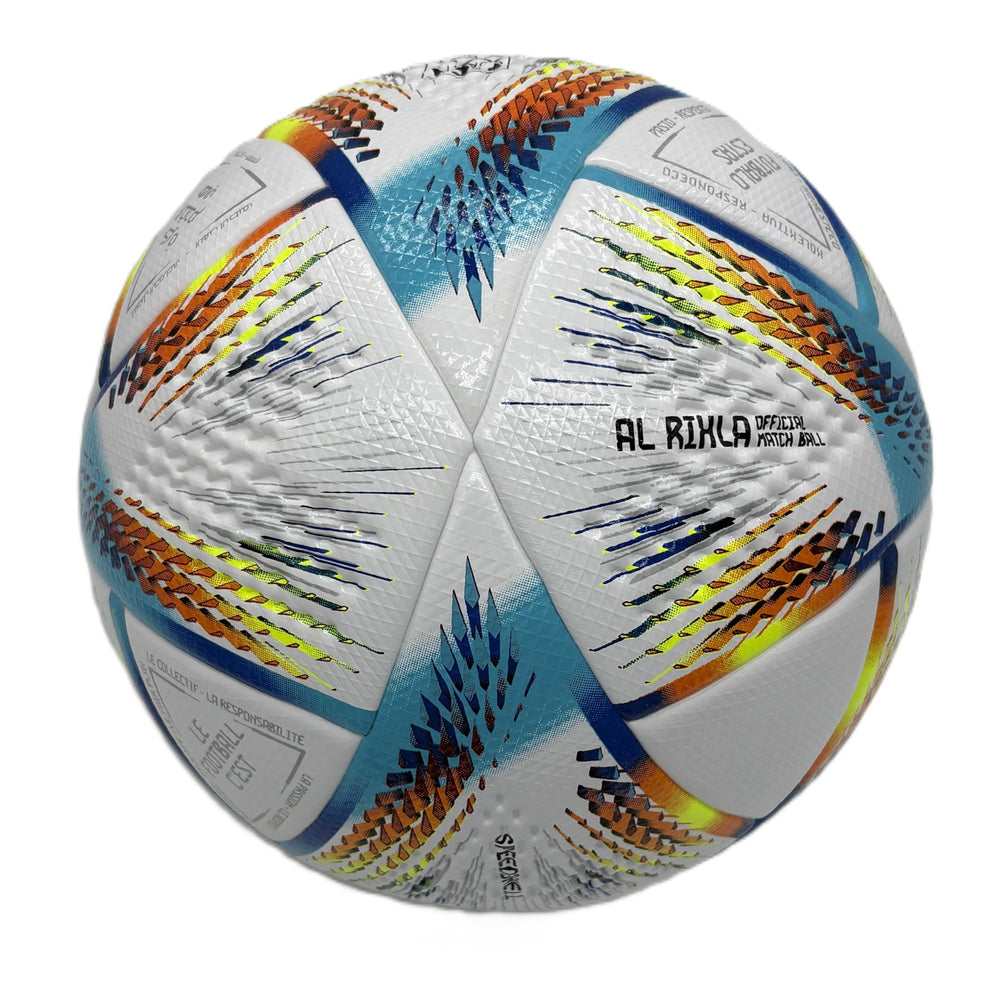 Prime Quality Wellness front view match ball showing design and durability benefit