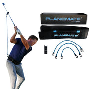 PRO SENDR PlaneMate front packaging showing kit components and benefit of guided swing training
