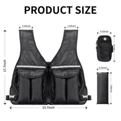 Prodigen detail of removable sandbag pockets enabling precise weight adjustments