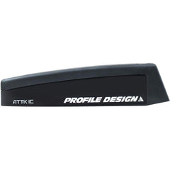 Profile Design ATTK IC on a bike top tube demonstrating clean cable routing benefit