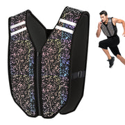 PROIRON front view showing zip closure and snug fitness fit for safety