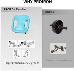 PROIRON textured handle detail offering improved grip and reduced hand fatigue