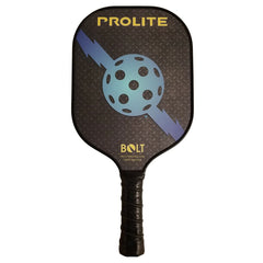 PROLITE Bolt front face showing colorway and striking surface for improved spin