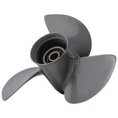PropelTech front view of propeller showing three blades and fitment benefit