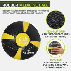 ProsourceFit close-up of textured rubber surface offering secure slip-resistant grip