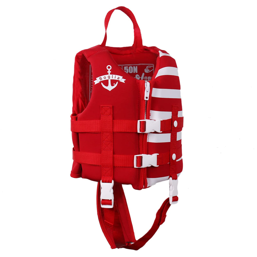 PROTAURI front view of swim vest showing secure fit and visibility