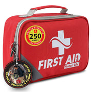 Protect Life front of kit showing compact case and portability benefit