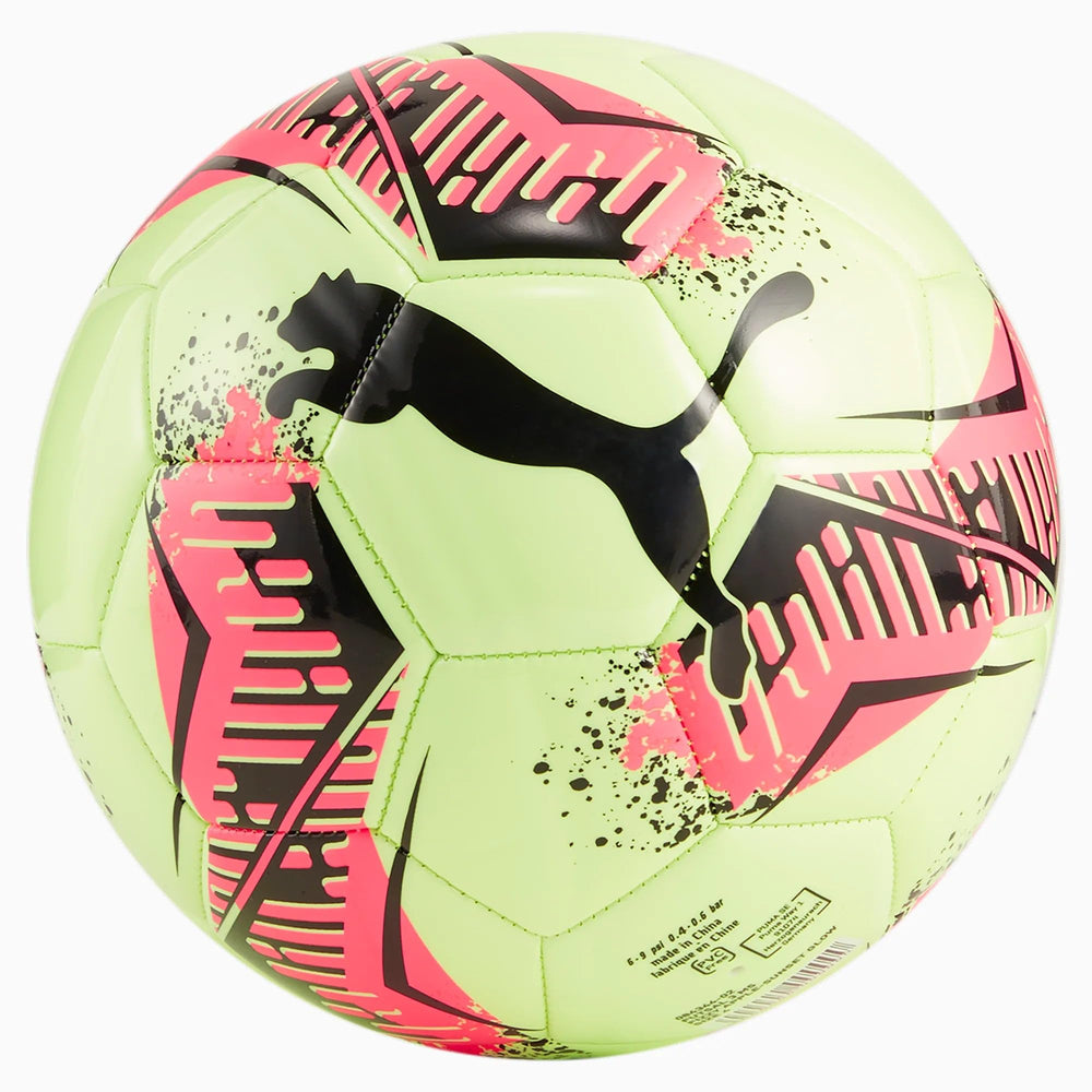 PUMA futsal 3 front view showing vibrant color and clear branding for improved visibility