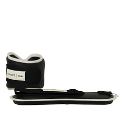 PVOLVE front view of the ankle weights showing compact design and comfortable fit