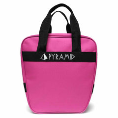 Pyramid hot pink Prime One front view showing compact carry and easy access