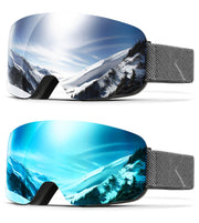 QALLY front view with silver lens showing wide field of vision benefit