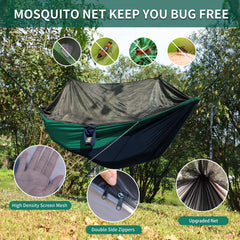 Qevooon close-up of breathable net material protecting from insects while ventilating