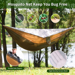 Qevooon mosquito net detail showing fine mesh that keeps insects out while allowing airflow