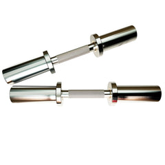 qibylift pair of handles loaded with 2-inch Olympic plates demonstrating adjustable resistance