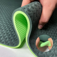 QMKGEC front view of full 72x24 inch mat showing size and design for dependable practice