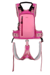 QOGIR close-up of padded seat showing comfortable support for child