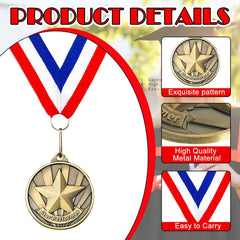 Quelay blank backside of medal, offering space for engraving and easy personalization
