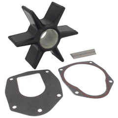 QUICKMARINER gaskets and driveshaft key laid out for quick parts identification