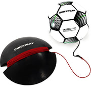 QUICKPLAY Replay front view showing ball and base for efficient solo practice benefit