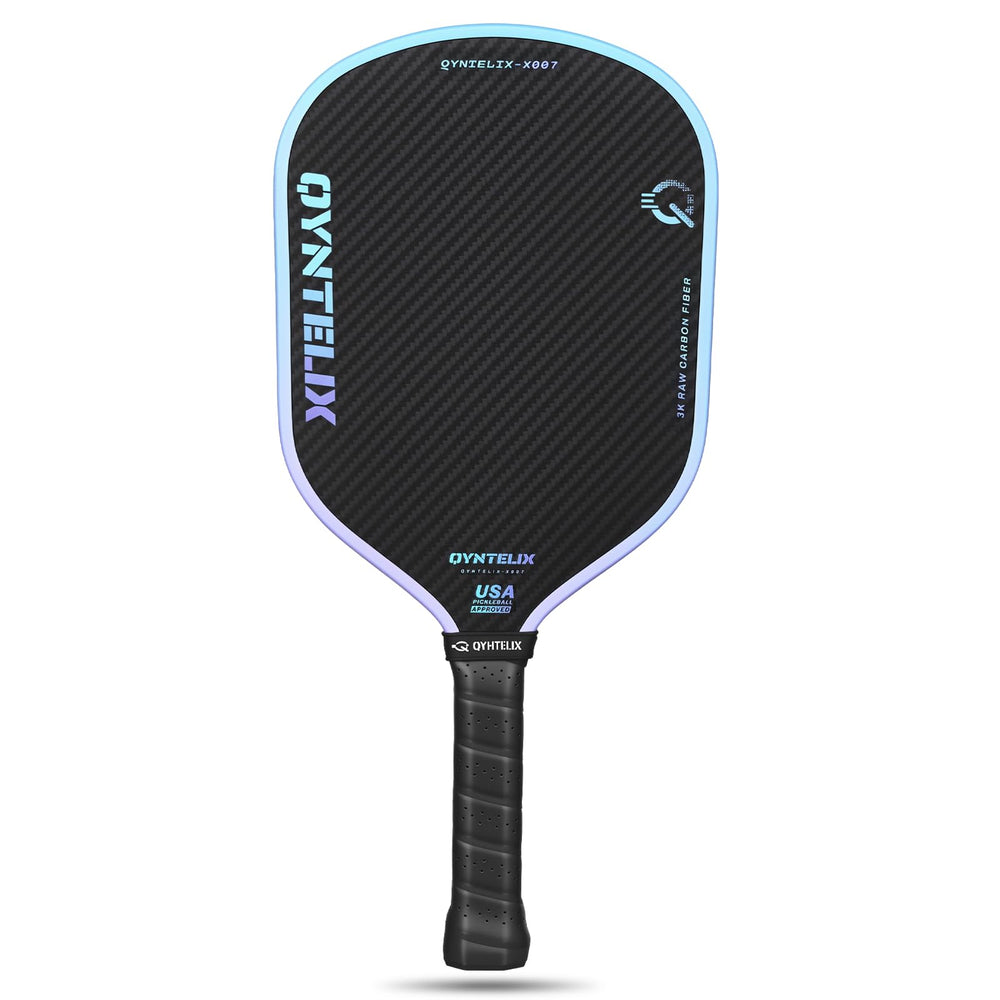 Qyntelix front face view showing carbon fiber for consistent power