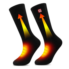 Rabbitroom front view of socks showing sleek design and immediate warmth