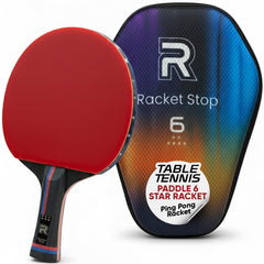 Racket Stop Inferno front view showing paddle shape and professional finish for performance