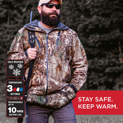 Radians RHG-A900 fleece lining close-up highlighting soft interior comfort and insulation
