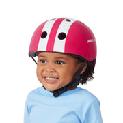 Radio Flyer helmet front view showing classic design and visible safety benefit